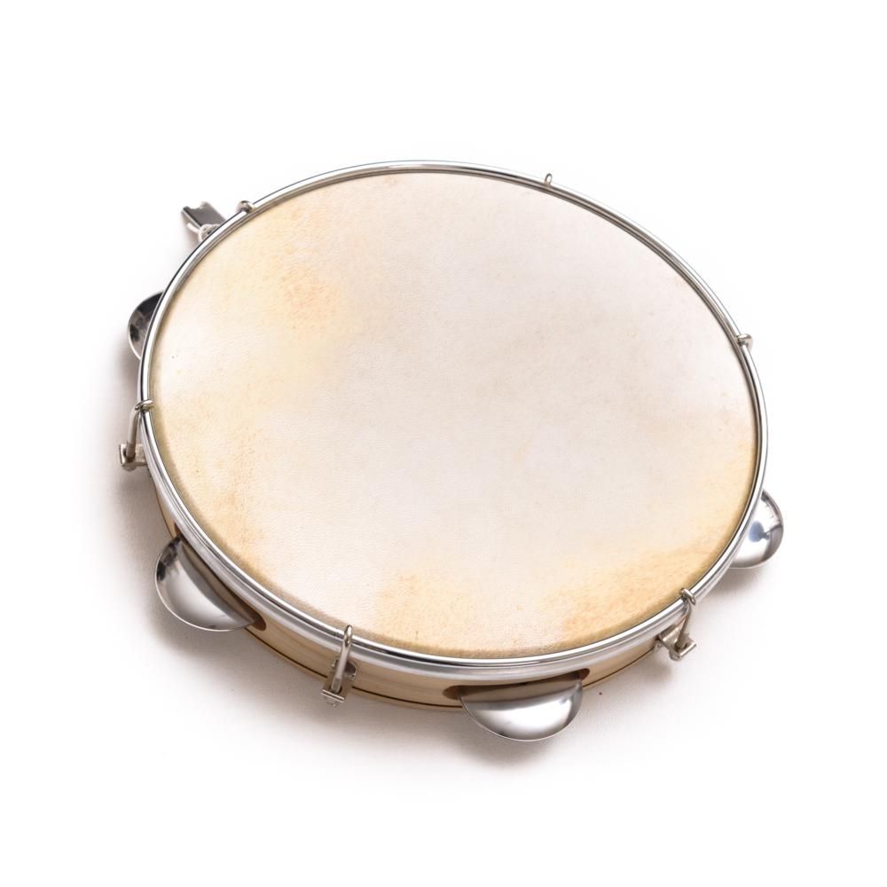 Capoeira Leather Pandeiro Drum Tambourine Samba Brasil Wood Music